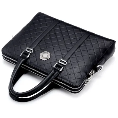 Wear-Resistant Cowhide Men’s Computer Bag